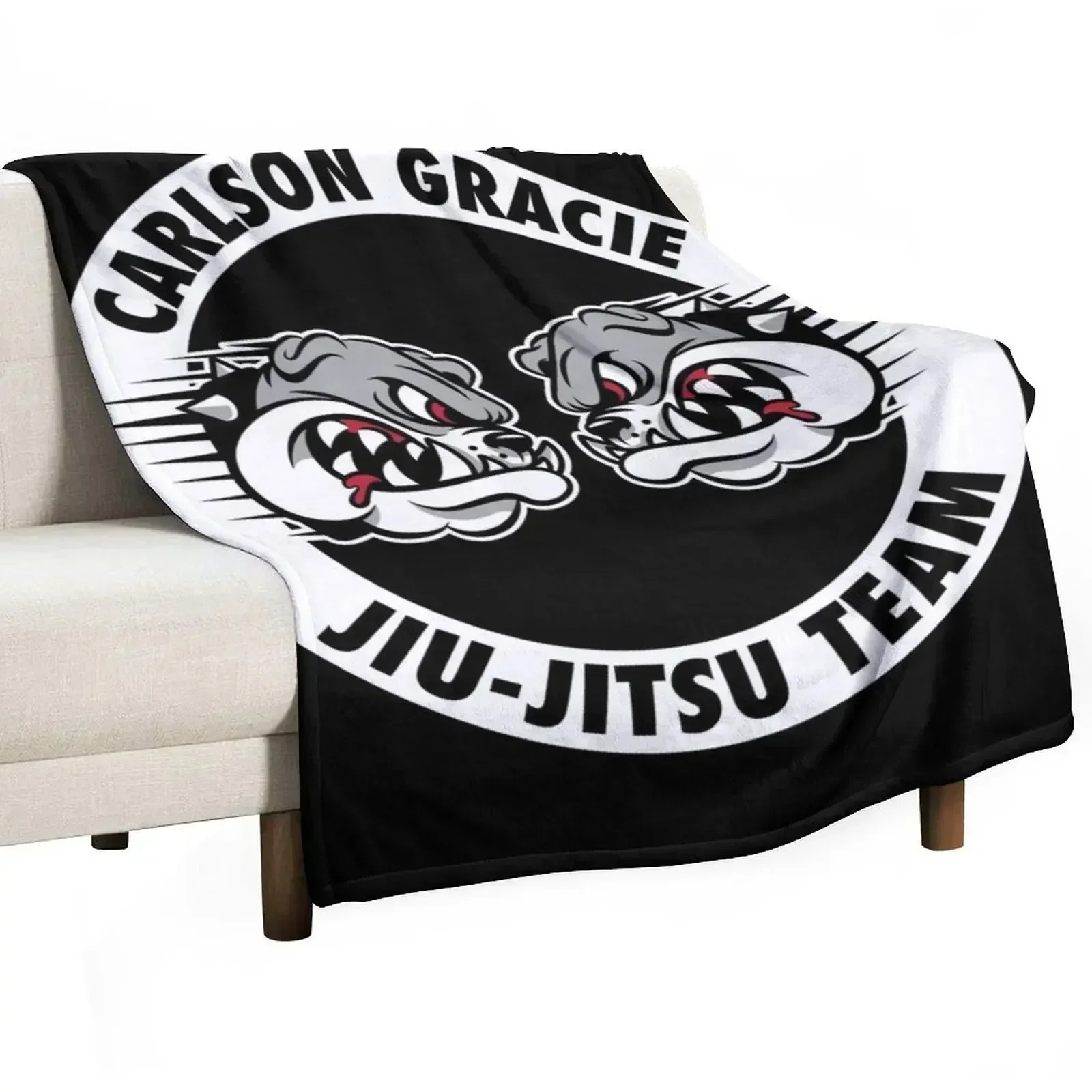 Carlson Gracie Jiu-Jitsu Team Throw Blanket Luxury Thicken Thin Vintage Bed Fashionable Blankets