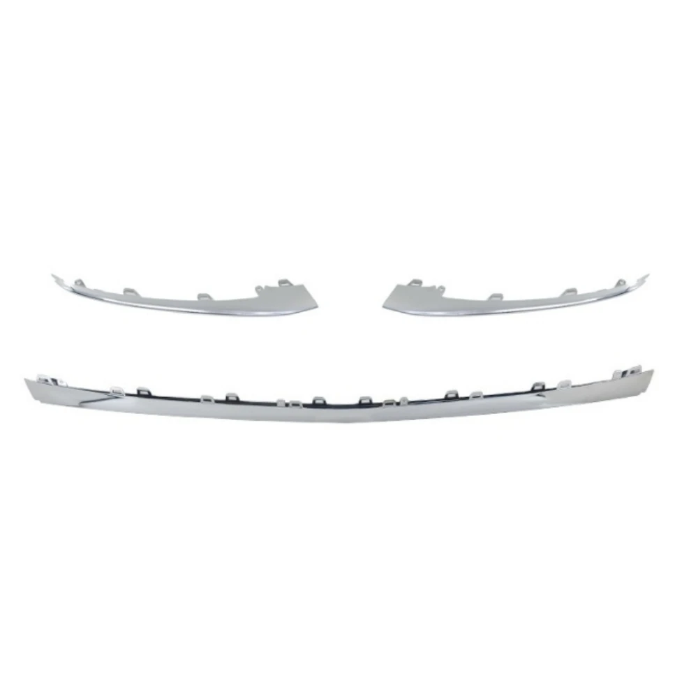 Front bumper chrome decorative strip A2228857600 A2228857700 A2228857800 For Mercedes Benz S-Class W222 S450 S550 2018-2020