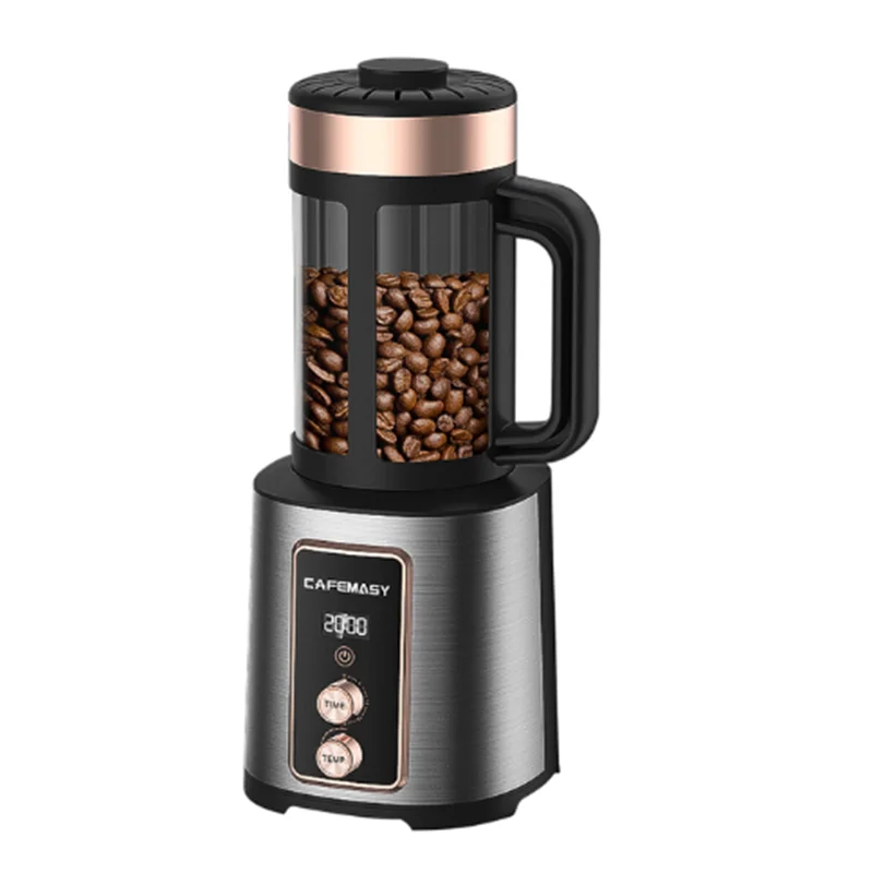 Cafemasy-Mini Household hot air bean dryer, coffee maker, temperature control,Automatic timing