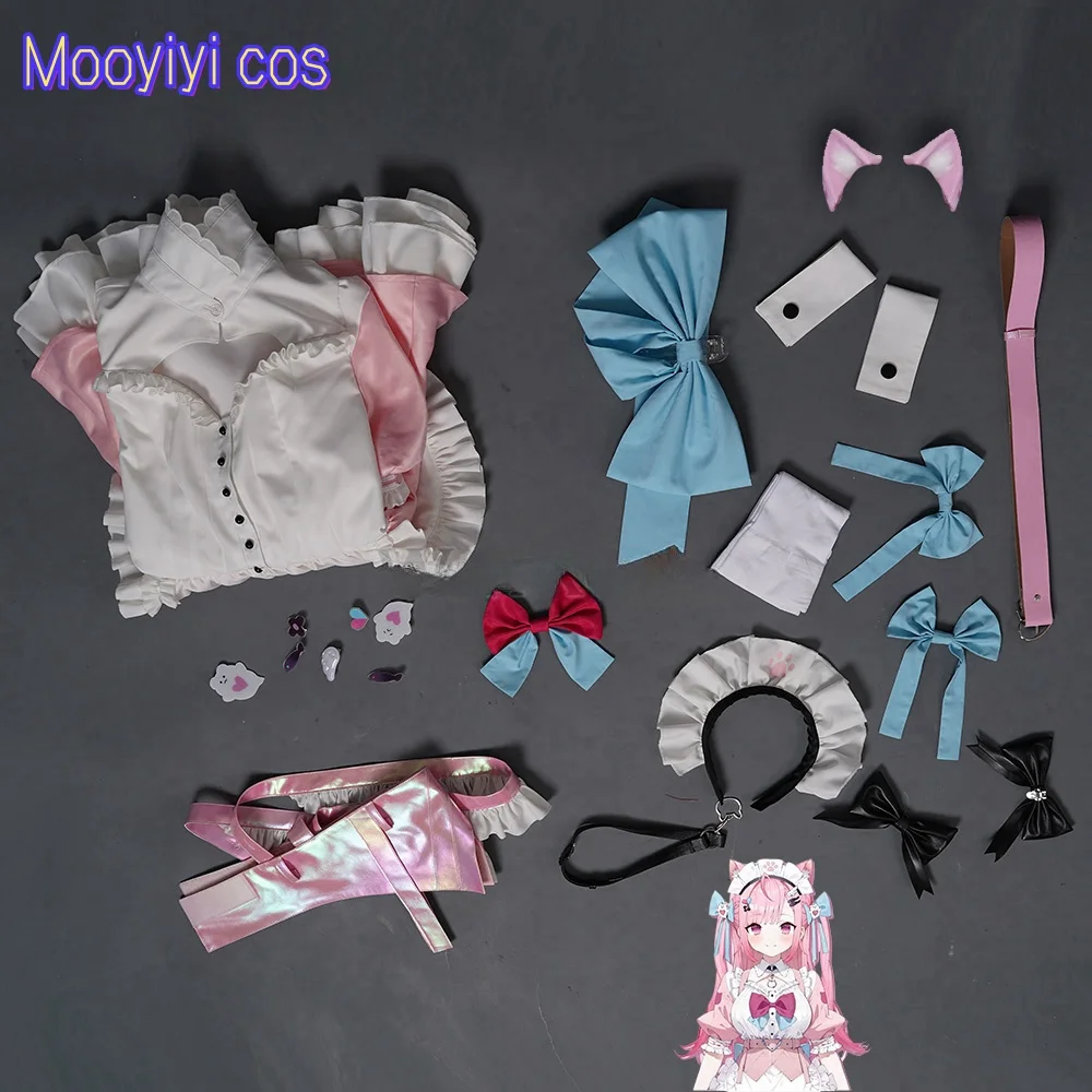 Новый костюм для косплея Minato Aqua на Хэллоуин, Рождество, вечерние ролевые игры, костюм комиксов Юки Асуна, новый костюм Mooyiyi Cos