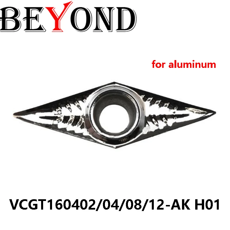 Original VCGT160402-AK VCGT160404-AK VCGT160408-AK VCGT160412-AK H01 Carbide Inserts CNC VCGT Turning Tools Cutter VCGT160404