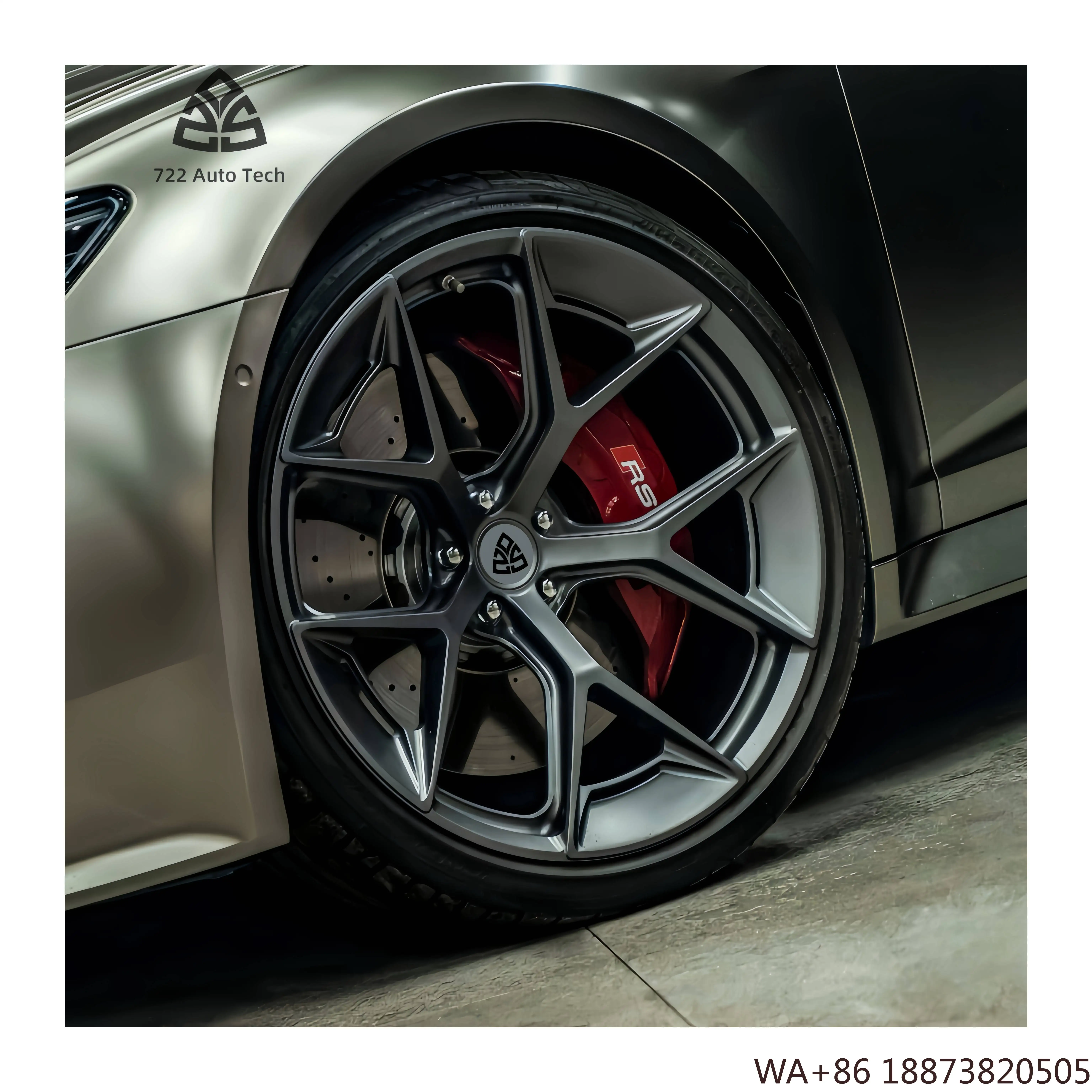 

722Auto Automotive Aluminum Wheels 18 19 20 21 22 23 Inches Full Piece Forged Alloy Forged Wheels 5x120 Concave Forged Car Rims
