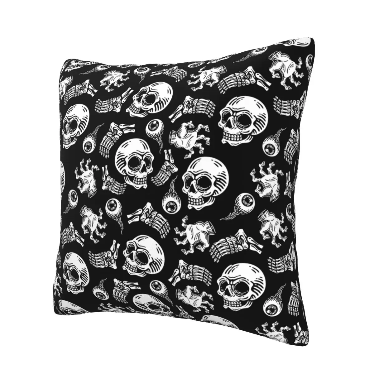 Skull  and zombie hand Pattern Pillowcase Soft Cushion Cover Decor Skateboard Punk Hip Hop Throw Pillow Case Cover for Home