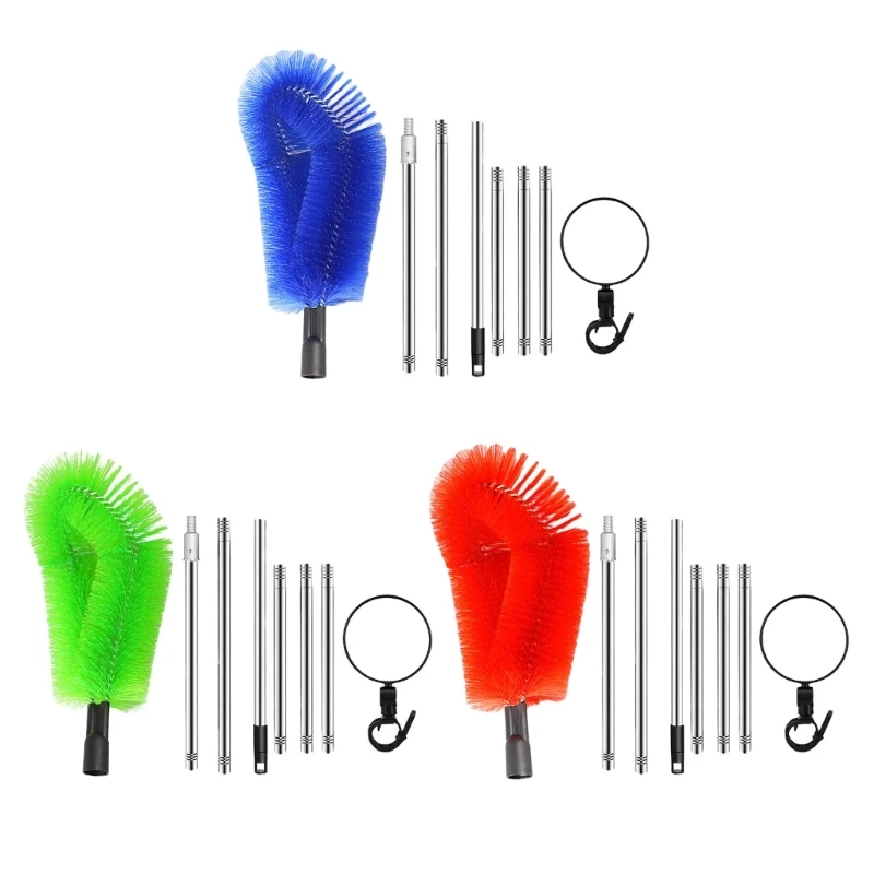 Gutter Cleaning Brush Extendable Pipe Gutter Cleaner Extendable Duster Enduring Dropship