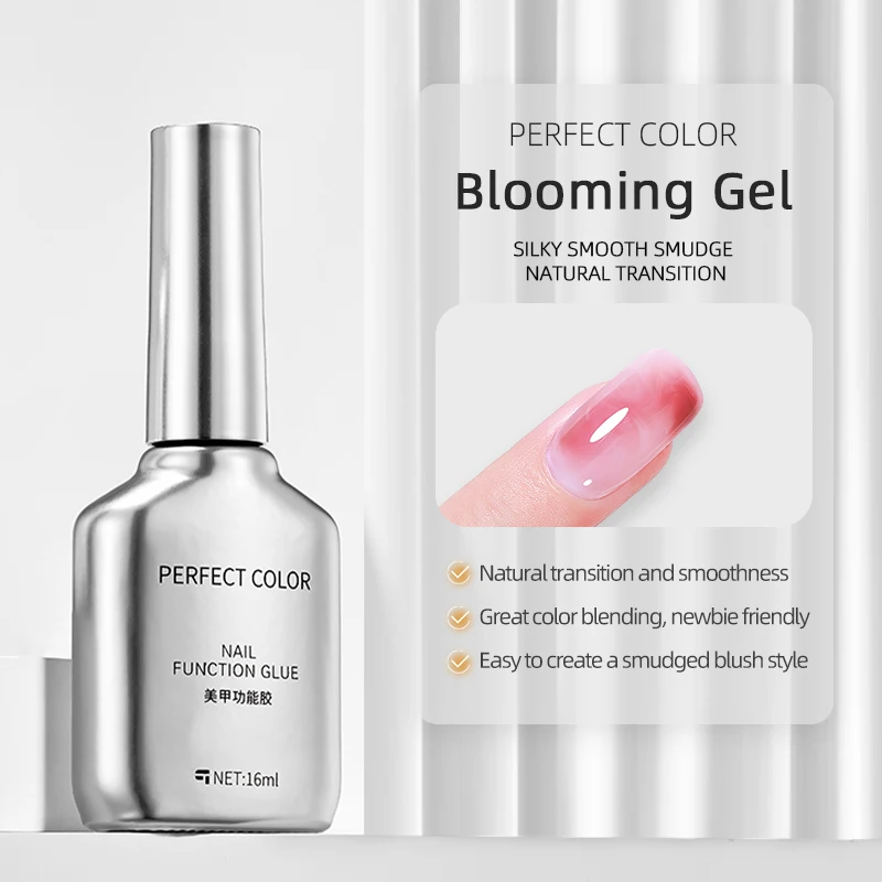 PERFEKTE FARBE, 16 ml, kein abwischbares Gel-Decklack- und Grundlack-Set – glänzende Oberfläche und langlebig, Soak Off LED-Nagellampe, Gel-Basislack – Detail 10