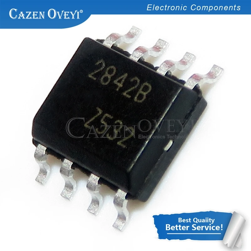 10pcs/lot UC2842AD8TR UC2842BD1R2G UC2842B UC2842 2842B UC2842A SOP-8 In Stock