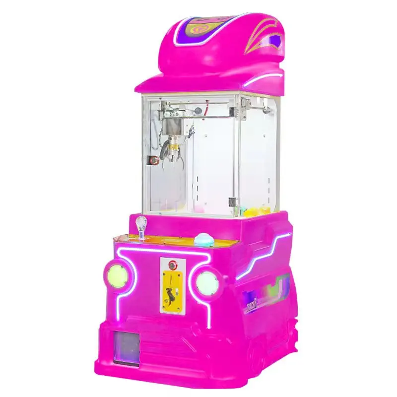 

Coin Operated Mini Claw Crane Kids Machine Electronic Prize Machine Plush Toys Mini Claw Machine