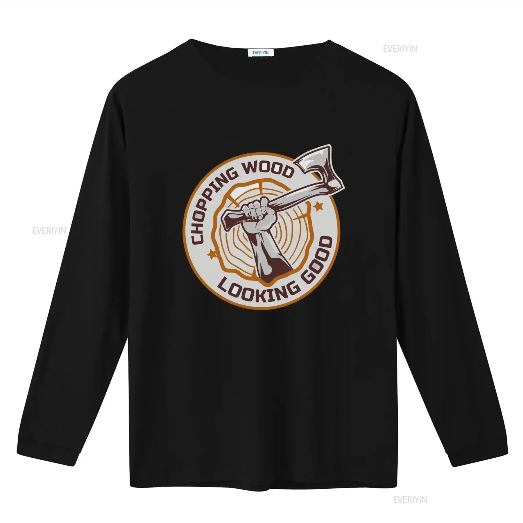 Lumberjack Axes Chopping Wood Looking Good T Shirt Funny Logger Carpenter Woodworker Woodsman Tree Trimmer Birthday  vintage