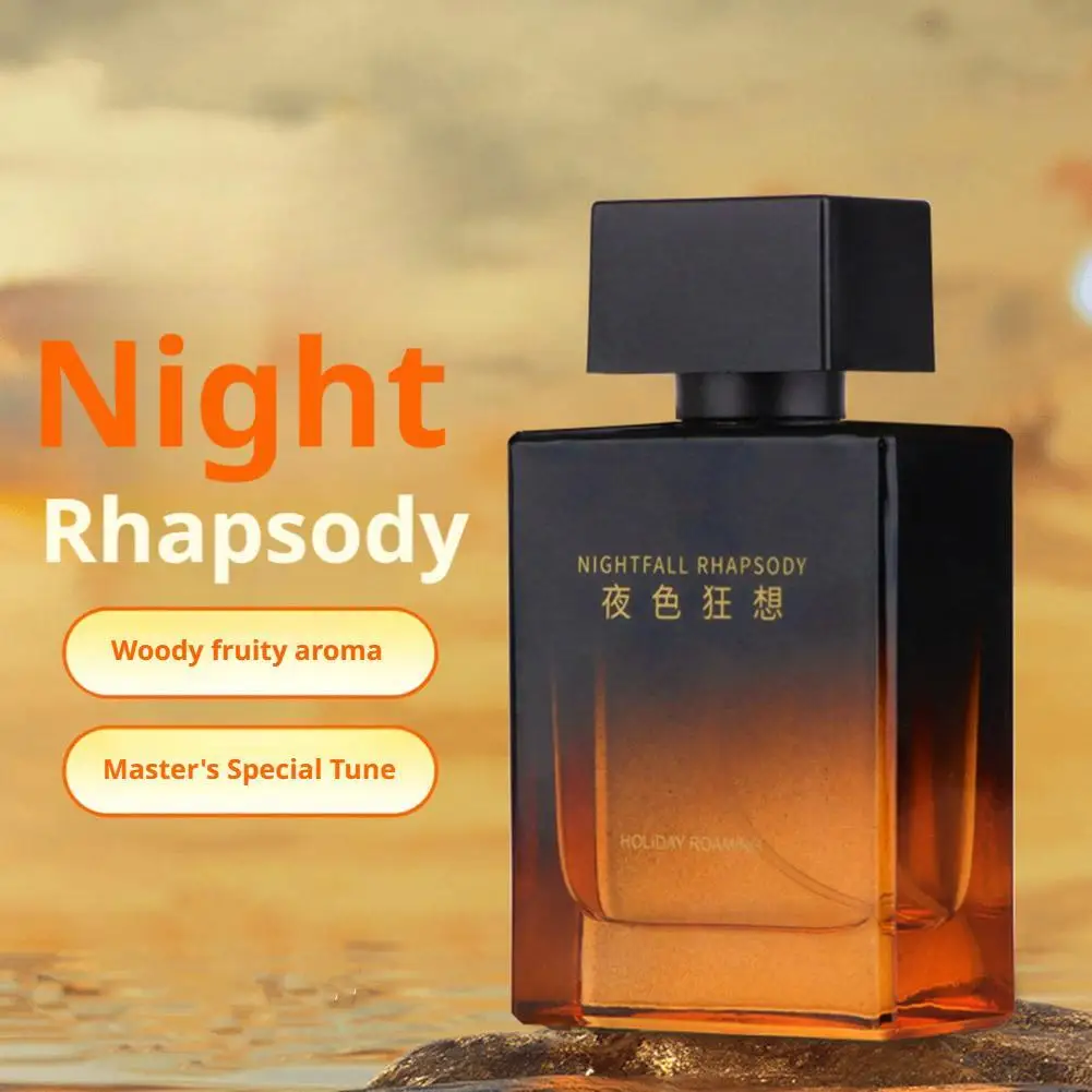 Perfume para hombre, fragancia lanuda y afrutada, encanto aromático duradero, atrae las mujeres, regalo en aerosol Eau De Parfum