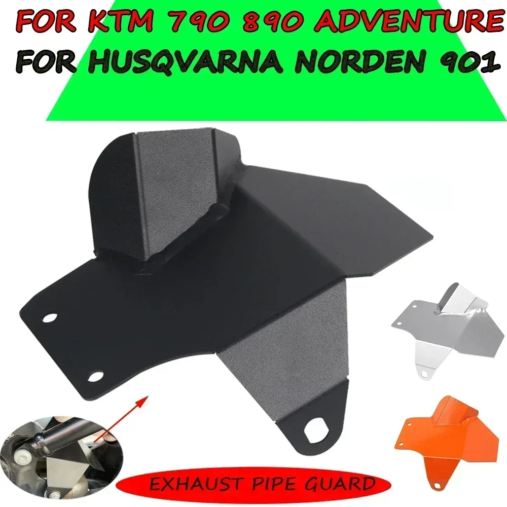 FOR KTM790 KTM890 Adventure KTM 790 890 For Husqvarna Norden 901 Norden901 Rear Shock Heat Shield Exhaust Pipe Protection Cover