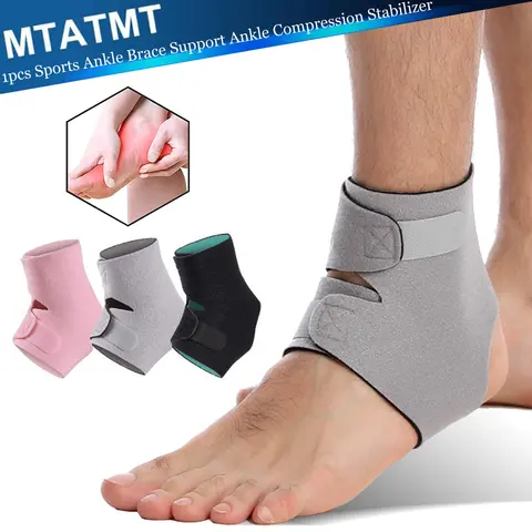 MTATMT 1Pc 스포츠 발목 받침대 지원 발목 압축 안정제 농구 축구 발목 염좌 발목 용 나일론 스트랩 벨트