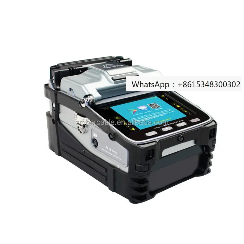 

Fiber Optic Fusion Splicing Machine AI-7C 5Inches Screen 7800mAh Battery Fiber Optic Fusion Splicer