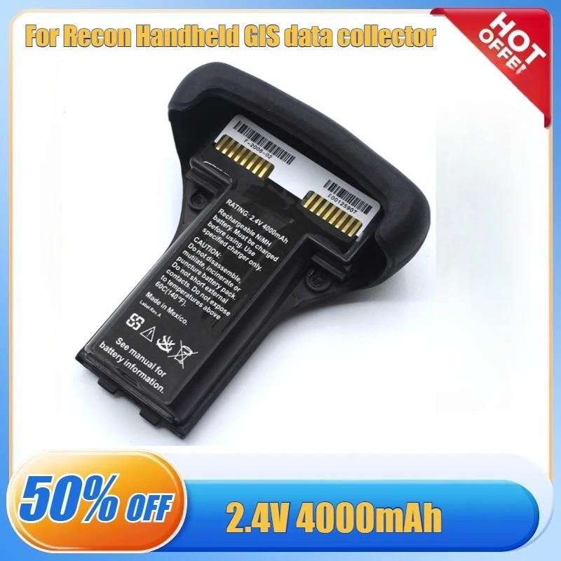 Nimh Battery for Recon Handheld GIS Data Collector 200 200X 400 400X 2.4V 4000mAh High-capacity  Battery for Trimble