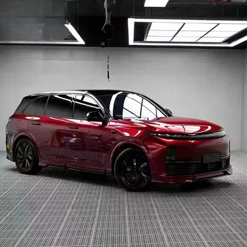 PET TPU Metallic Film Glossy Red Cast Vinyl Car Wrap Motorcycle