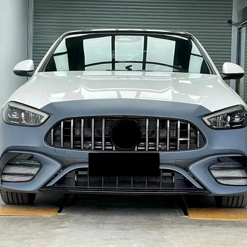 

Modification Bodykit C63 Facelifts for C Class W206 Upgrade Car Bumper Grille Diffuser Body Kit