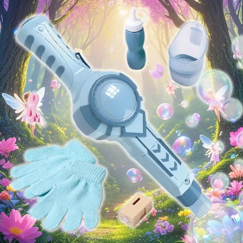 صانع الفقاعات آلة فقاعات الضباب ألعاب تفاعلية مع الضوء والصوت ألعاب داخلية وخارجية لجمع الشاطئ في حديقة أعياد الميلاد