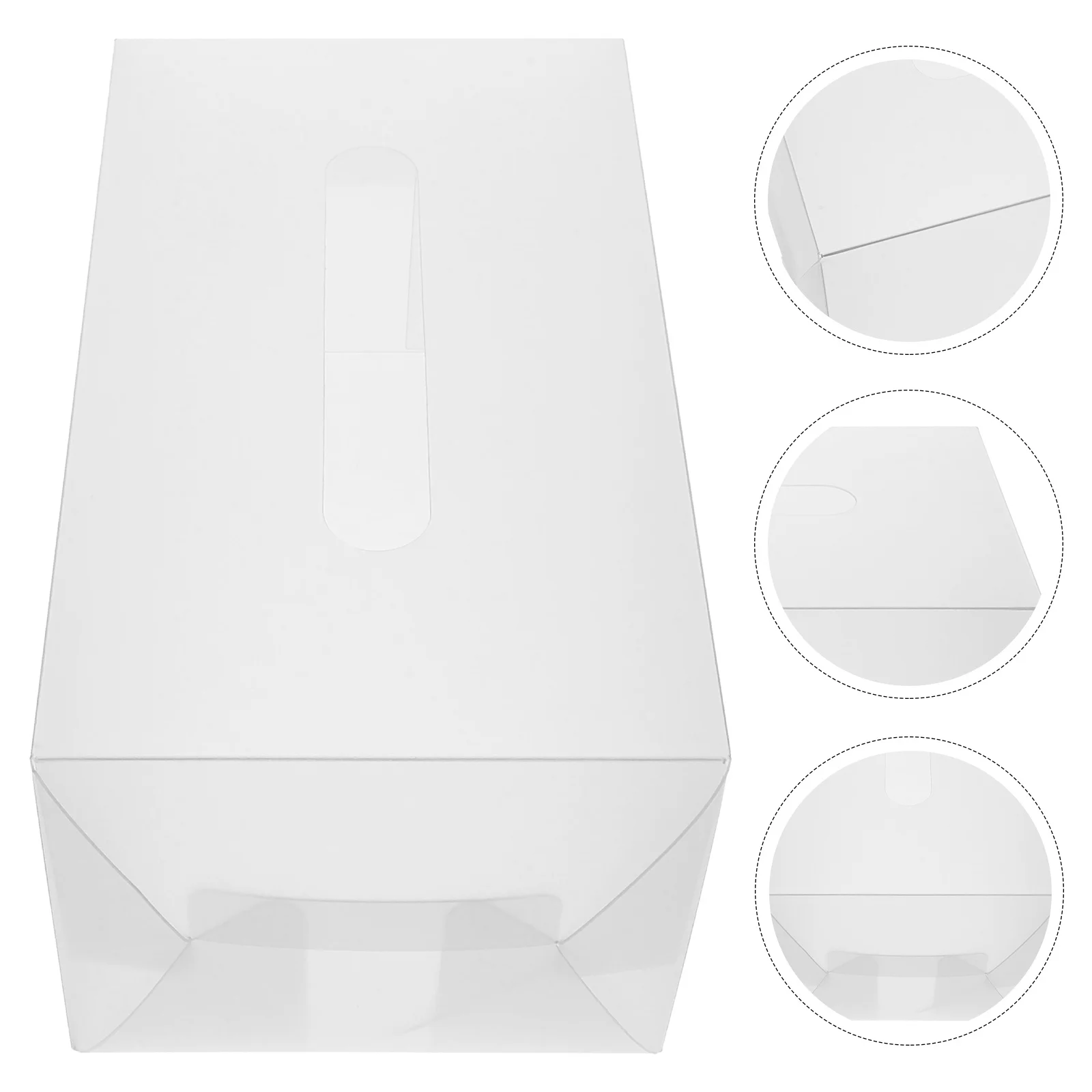 

Card Collection Box Square Raffle Box For Lottery Game Party Meeting Donation Storage Bin Multi-Function Container