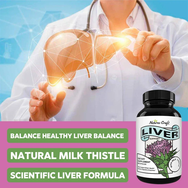 Liver supplement-contains milk thistle, artichoke, and dandelion root