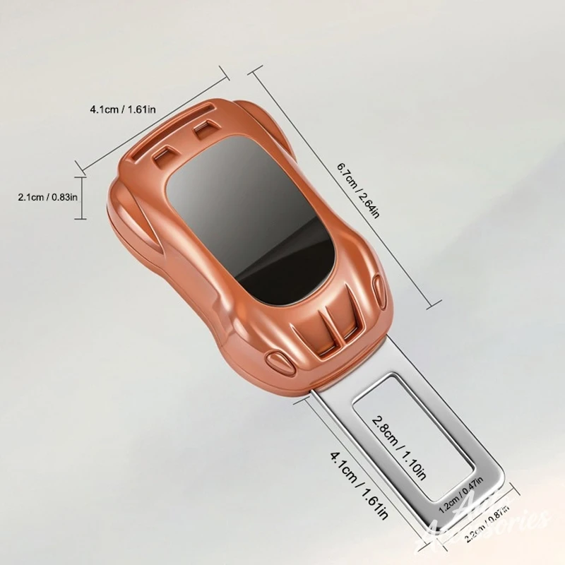 Alloy Car Seat Belt Extension Buckle For BMW E34 E36 E60 E90 E46 E39 E70 F10 F30 X5 X6 M3 M5 M6 E71 F01 F02 Accessories Sticker view 6