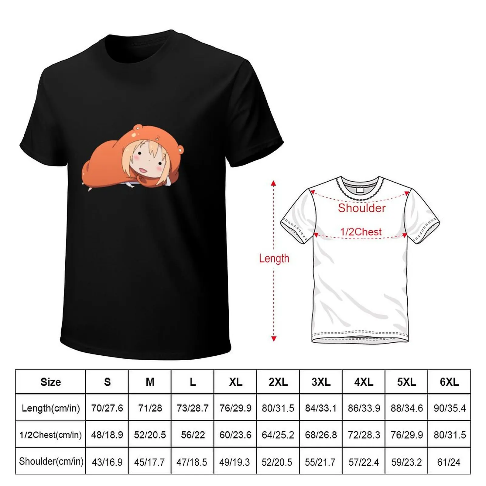 Umaru-chan T-Shirt High Elasticity Sports Tee Shirt
