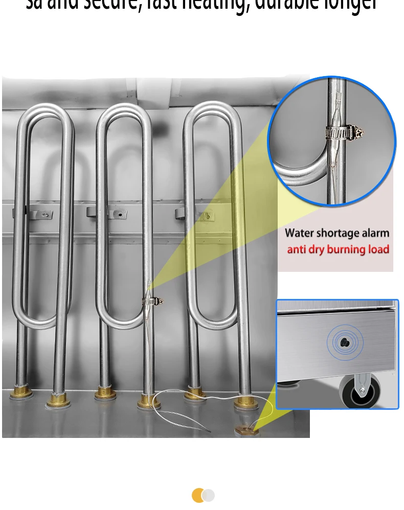 Elektrische zeevruchten-stoomkast Rijststoomkast Verwarmde bakkerijkast