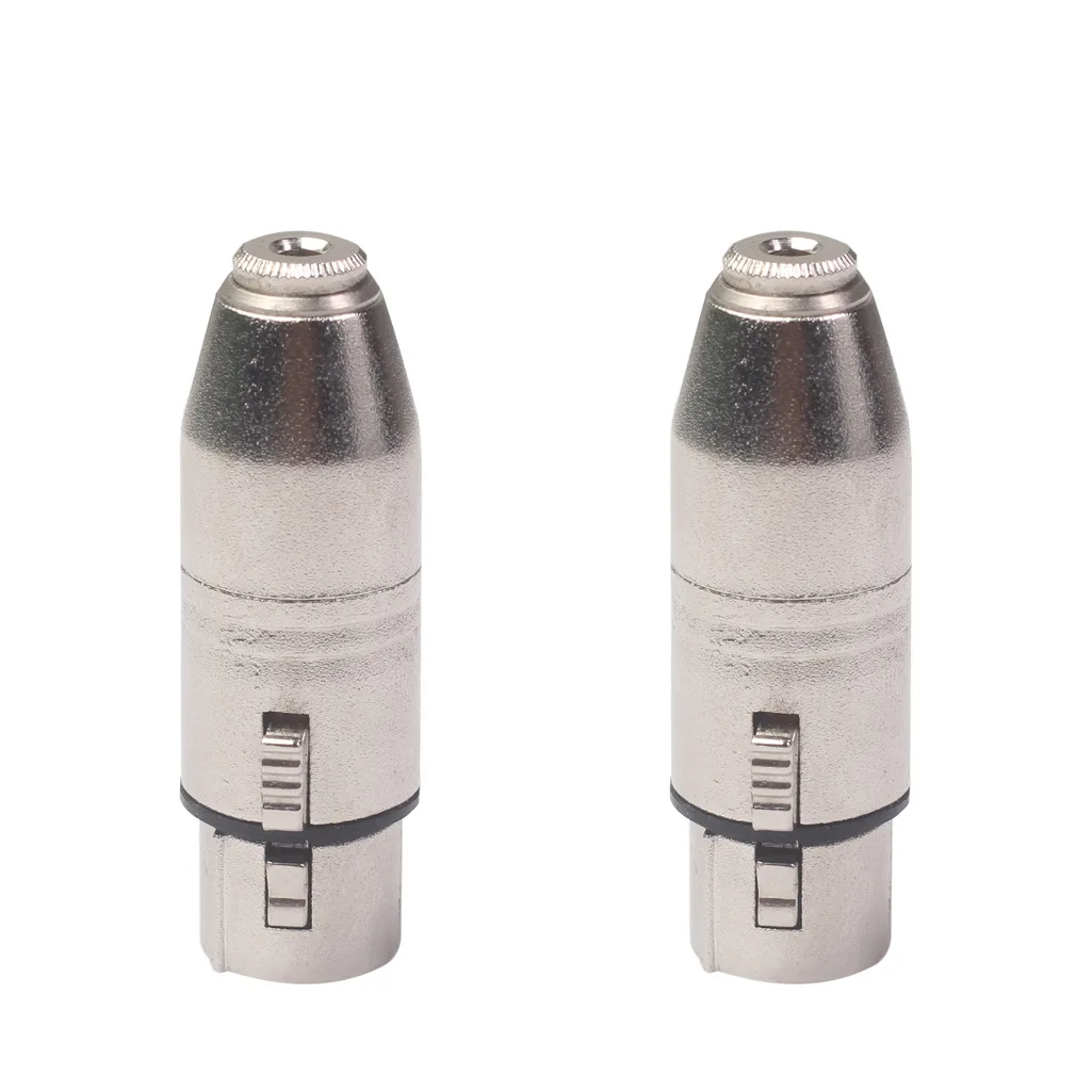 Canon XLR 3-Pin auf 6,5mm Mini XLR 5-Pin Adapter RCA 3,5mm Stecker auf Buchse Audio-Adapter 6,35MM Mikrofon-Konverter