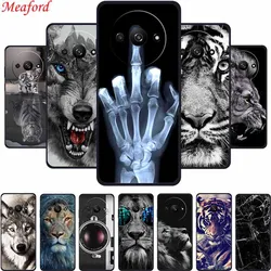 For Redmi A3x Phone Case RedmiA3x Phone Cover Black Silicone Soft Back Cover Case For Xiaomi Redmi A3x Case A 3 x Coque Funda