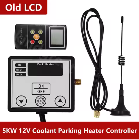 LCD Controller 5KW 12V Diesel RV Car Hydronic Heater Boat Caravan Motorhome Coolant Parking Heater Controller