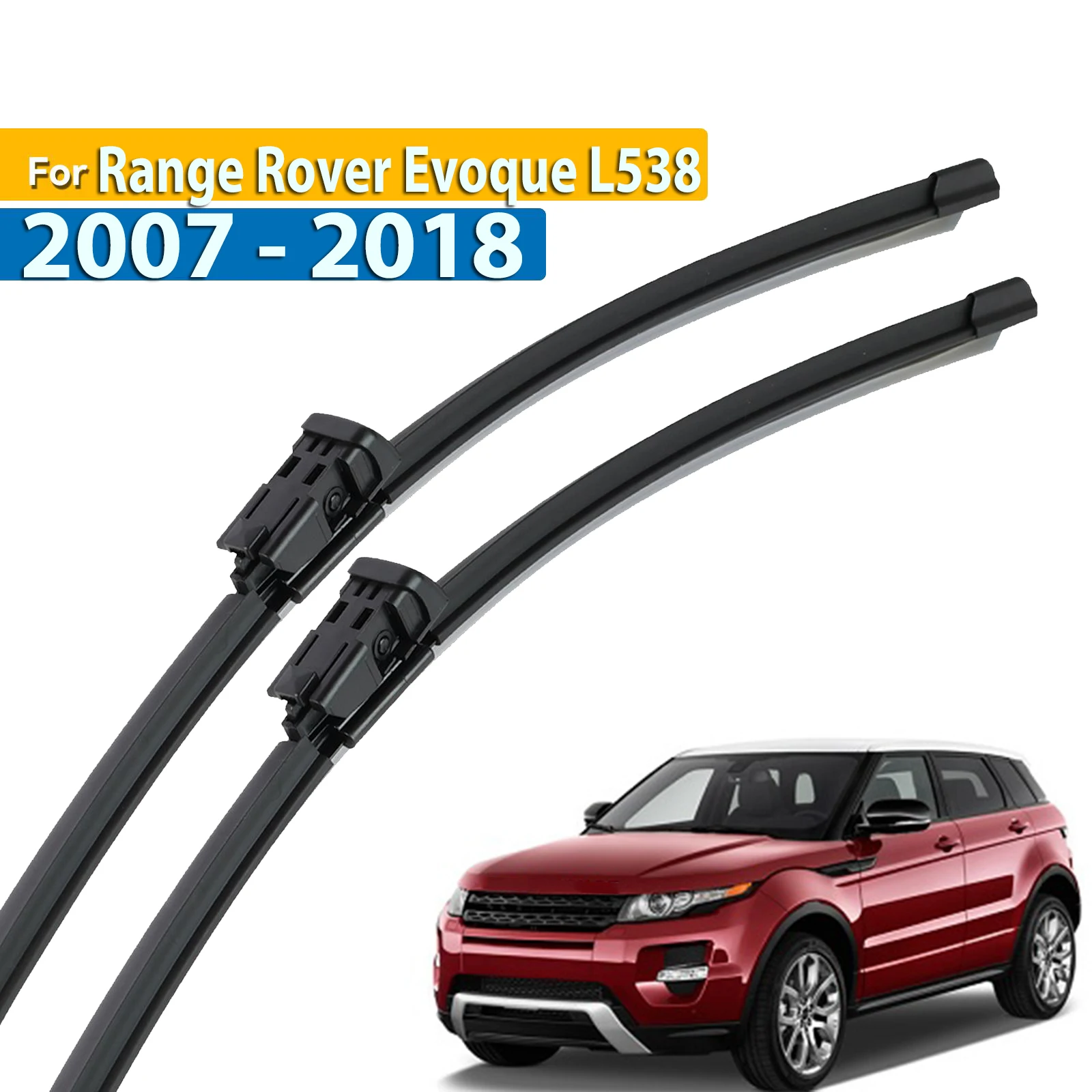 

Erick's Wiper LHD Front Wiper Blades For Range Rover Evoque L538 2011 - 2018 Windshield Windscreen Window Rain Brushes 24''+21''
