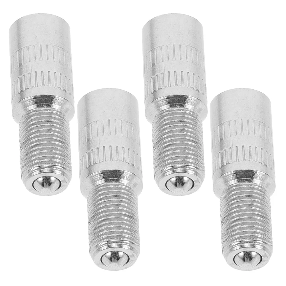

4Pcs Valve Extenders Durable Copper Chrome Plating Easy Installation Tire Maintenance Breeze for Cars and Motorcycles