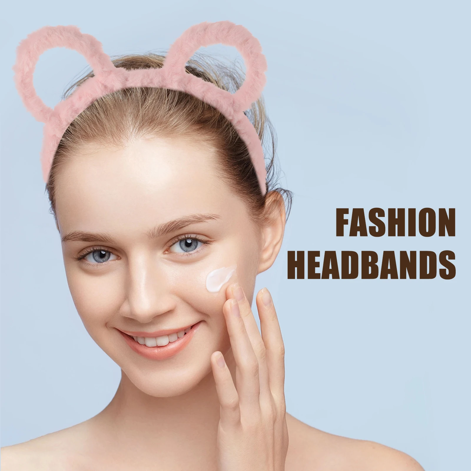 

Ears Headband Cute Animal Hairband For Women Party Cosplay Festival Spa Wear Cosplay Headdress Hair Accessory Decor
