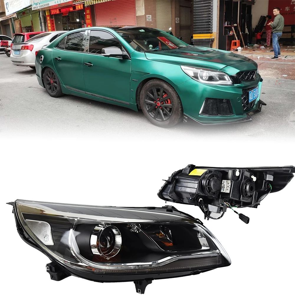 Car For Chevrolet Malibu 2012–2016 Headlights DRL Hella LED Bi Xenon Bulb Fog Lights Car Accessory Head Lamp