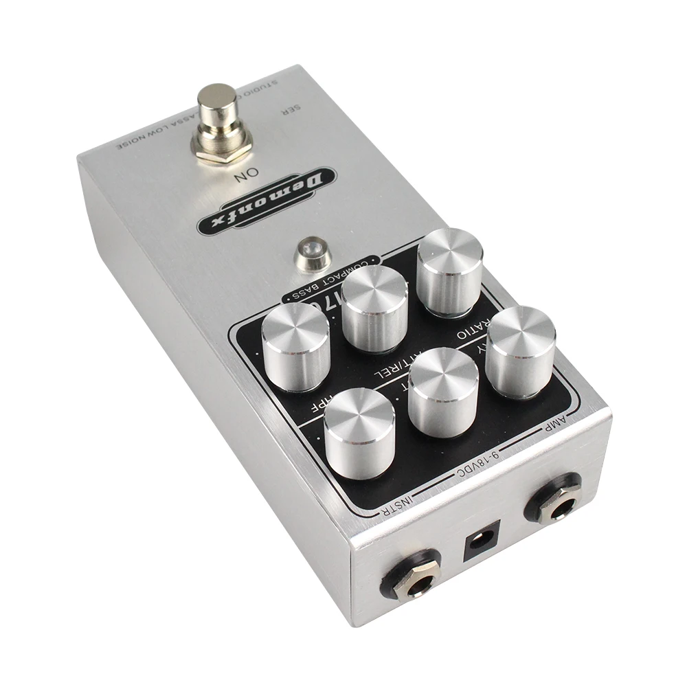 Demonfx CALL76 Based on Origin Effcts CALL76 Compact Bass The CALL76 Compact  Compact Basss Guitar Effect Pedal Compressor