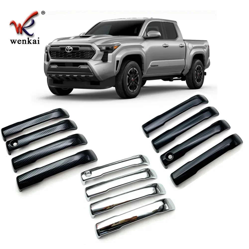 

FOR TOYOTA TACOMA 2024 modified car door handle covers, Tacoma door handle protection decorative stickers