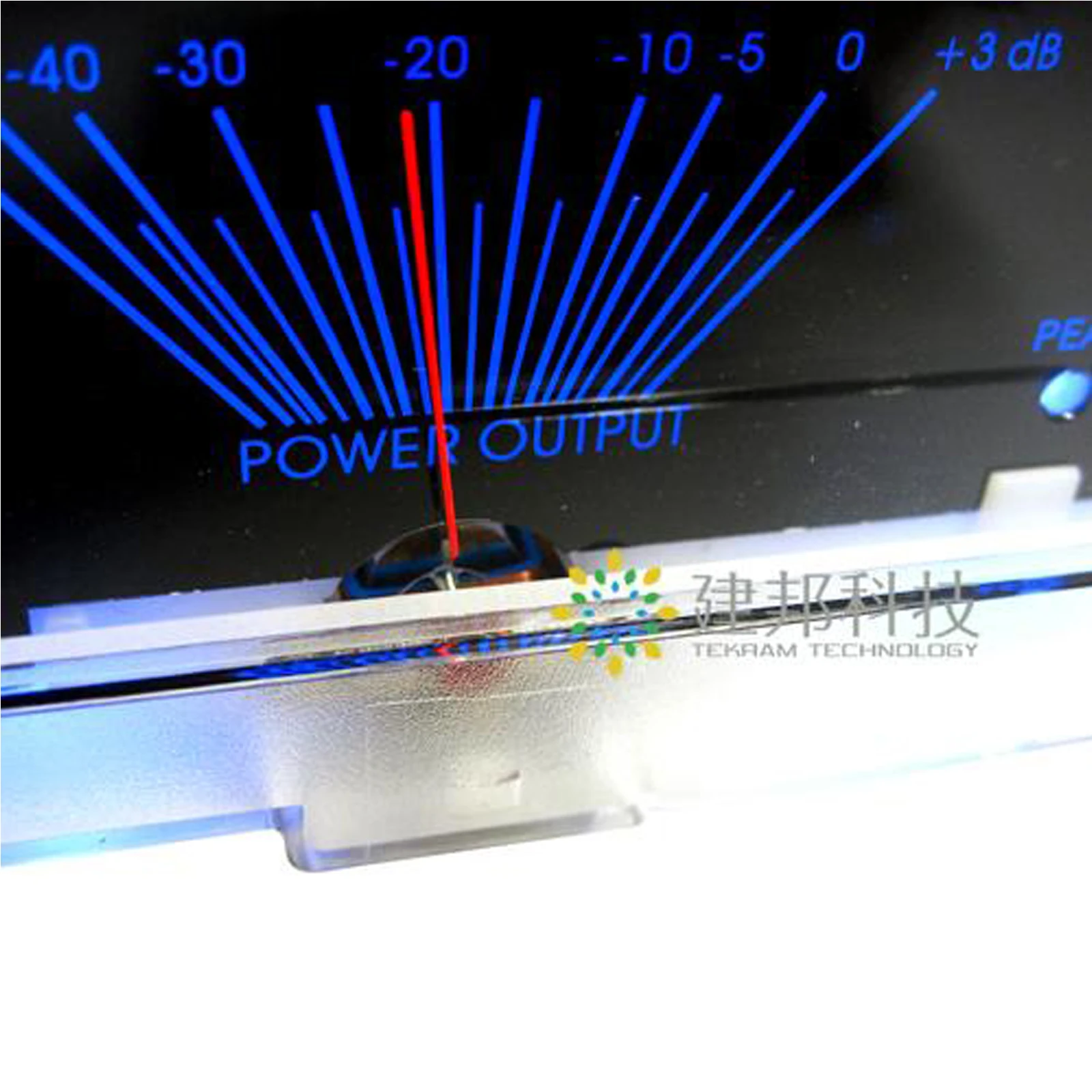 High Precision VU Meter Head Amplifier DB Meter Preamplifier w/Backlight P-78WTC