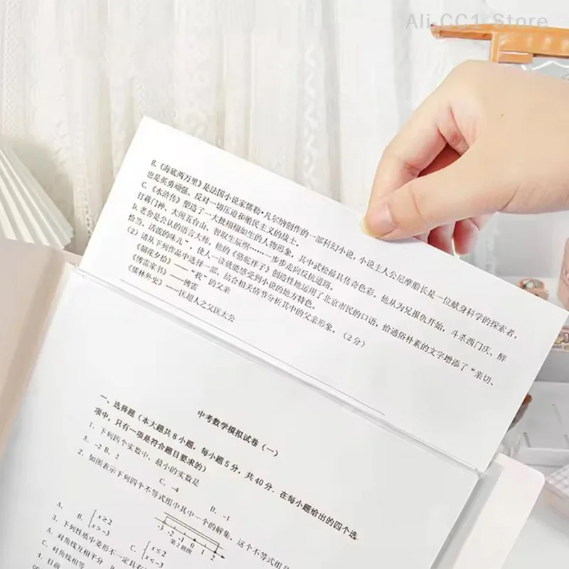 Capybara Information Book Kawaii A4 Transparent Insert Folder Collection Book Student Certificate Test Paper Storage Book