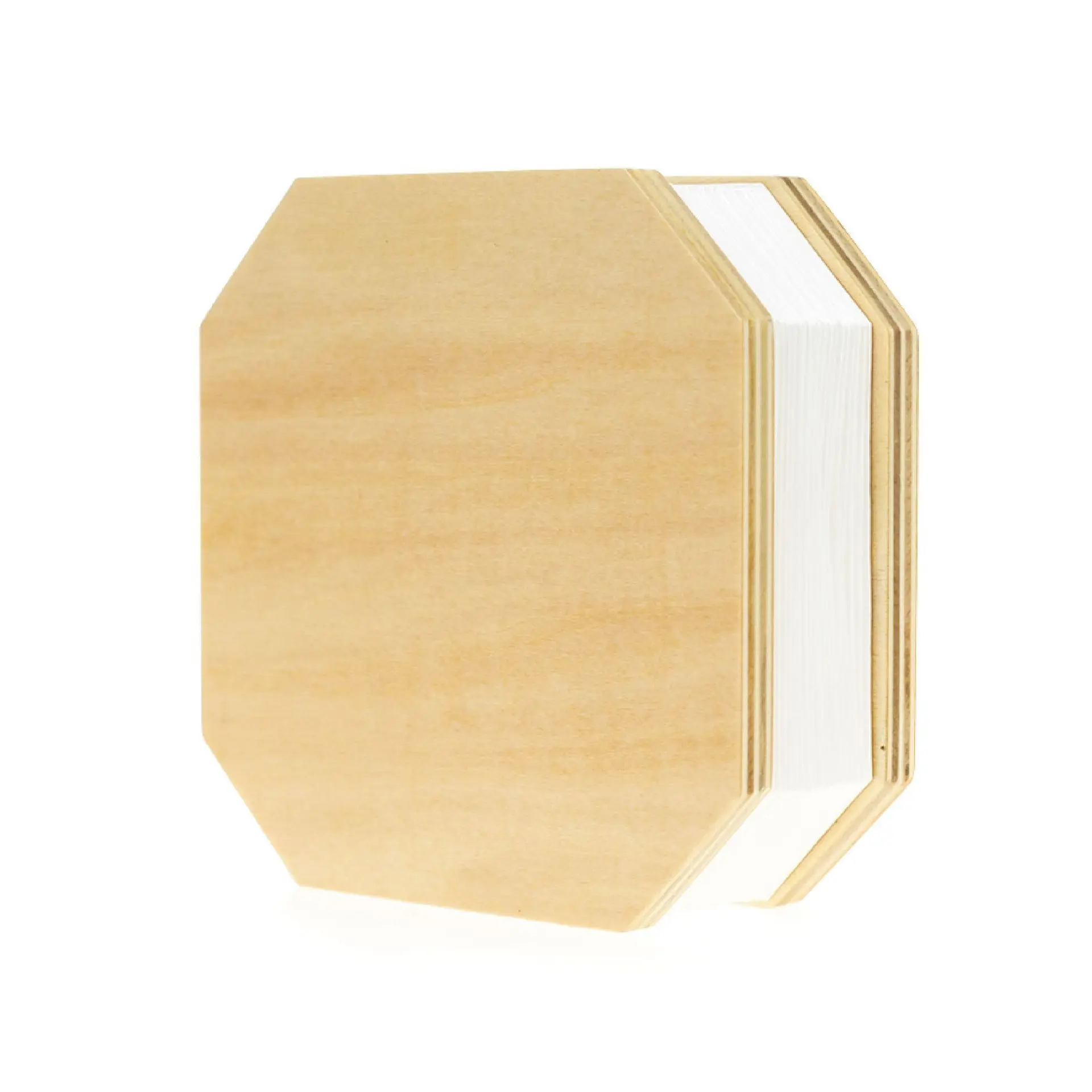Creativo LED portatile piccola lampada da notte pieghevole Flip Book lampada ricaricabile in legno organo lampada Tyvek Ambience Light