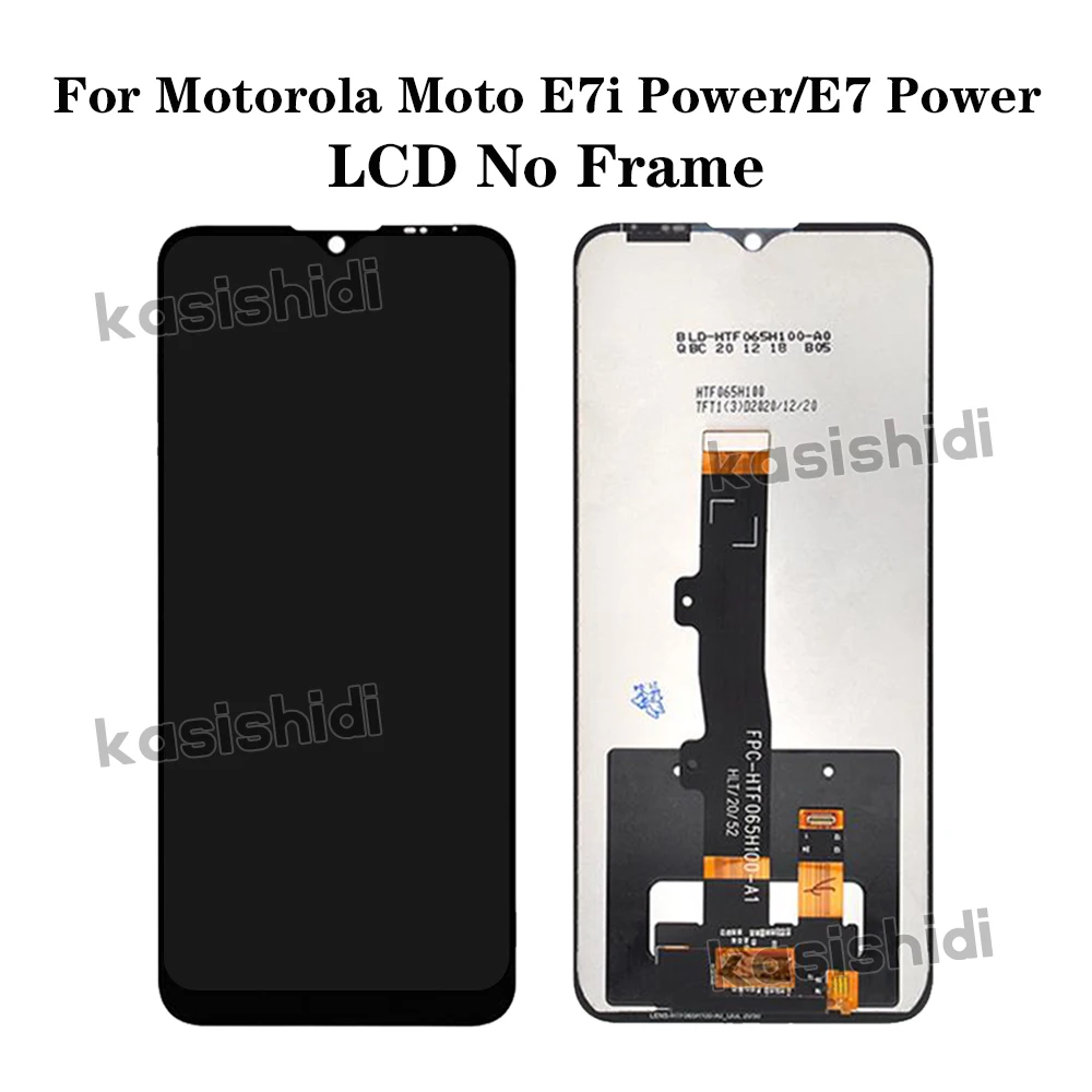 LCD For Motorola Moto E7 E7i Power Lcd Display Screen Touch For Moto E7 Power LCD Diaplsy Digitizer Assembly Parts 100% Tested