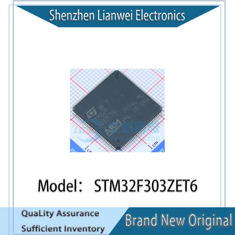 

100% New Original STM32F303 STM32F303ZET6 IC MCU Chipset LQFP-144