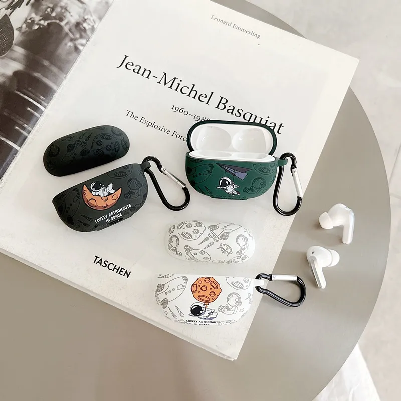 샤오미 레드미 버드 4 프로용 이어폰 케이스, 헤드폰 커버, 우주 비행사 크리스탈 스티커, 레드미 버드 4 프로용, 충전 가방, 2022 년 신제품