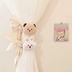 Kawaii Animal Curtain Strap, Home Decor Accessories, Car Curtain Cartoon Storage Strap, Mosquito Net Strap Curtain Tie
