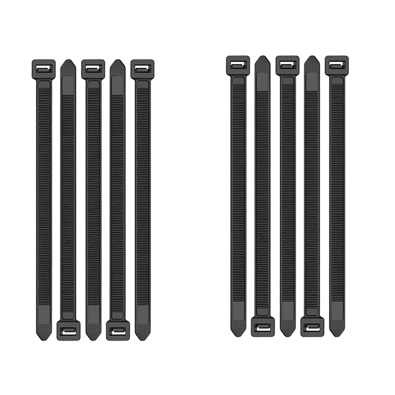 Zip Ties 12 Inch Heavy Duty Zip Ties With 120 Pounds Tensile Strength, Black Cable Ties, 200 Pieces