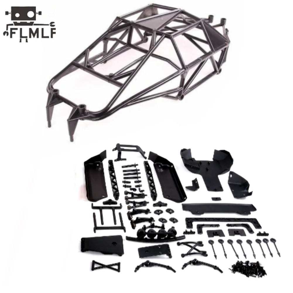 

Rc Car Plastic Roll Cage and Upgrade Modified 5B To 5T Kit Fit 1/5 HPI ROFUN BAHA ROVAN KM BAJA 5B Upgrade 5T Truck Parts