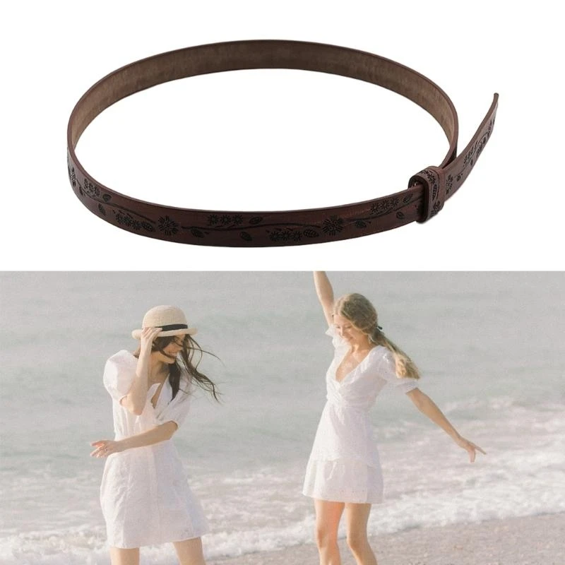 R1we Western Hat Band pour Fedora Hat Bands Cowboy Hat Bands en Bands pour hommes Western Hat Belt Bands Bands paille