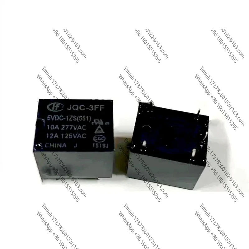 

НОВЫЙ JQC-3FF 005-1ZS JQC 3FF 005 1ZS JQC3FF0051ZS 5 В постоянного тока 5 В реле 12 А 5 контактов