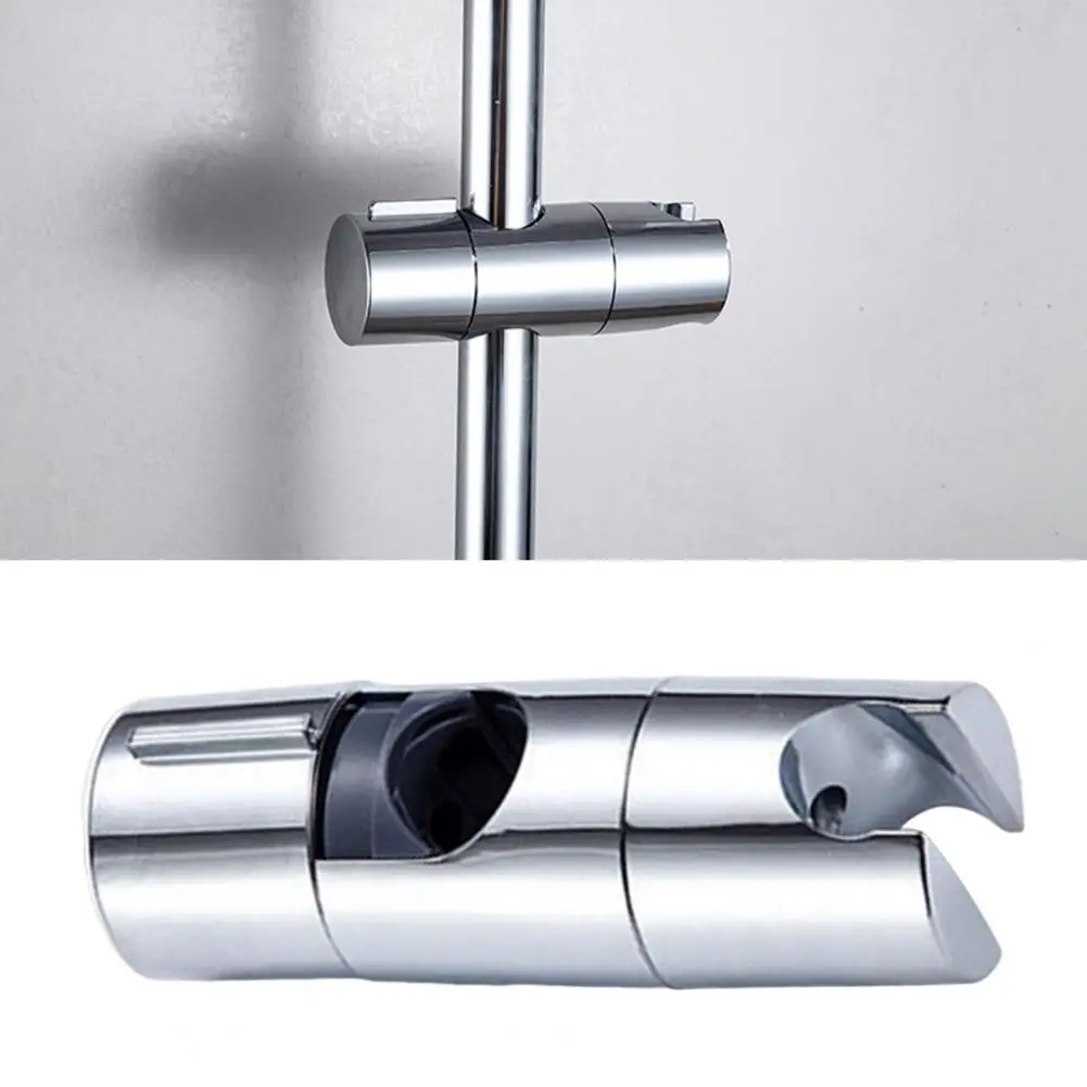 Shower Lifter Innovative Lock Chromium Coating Adjusting Height Universal Anti-falling ABS Shower Lift Rod Sliding Sleeve