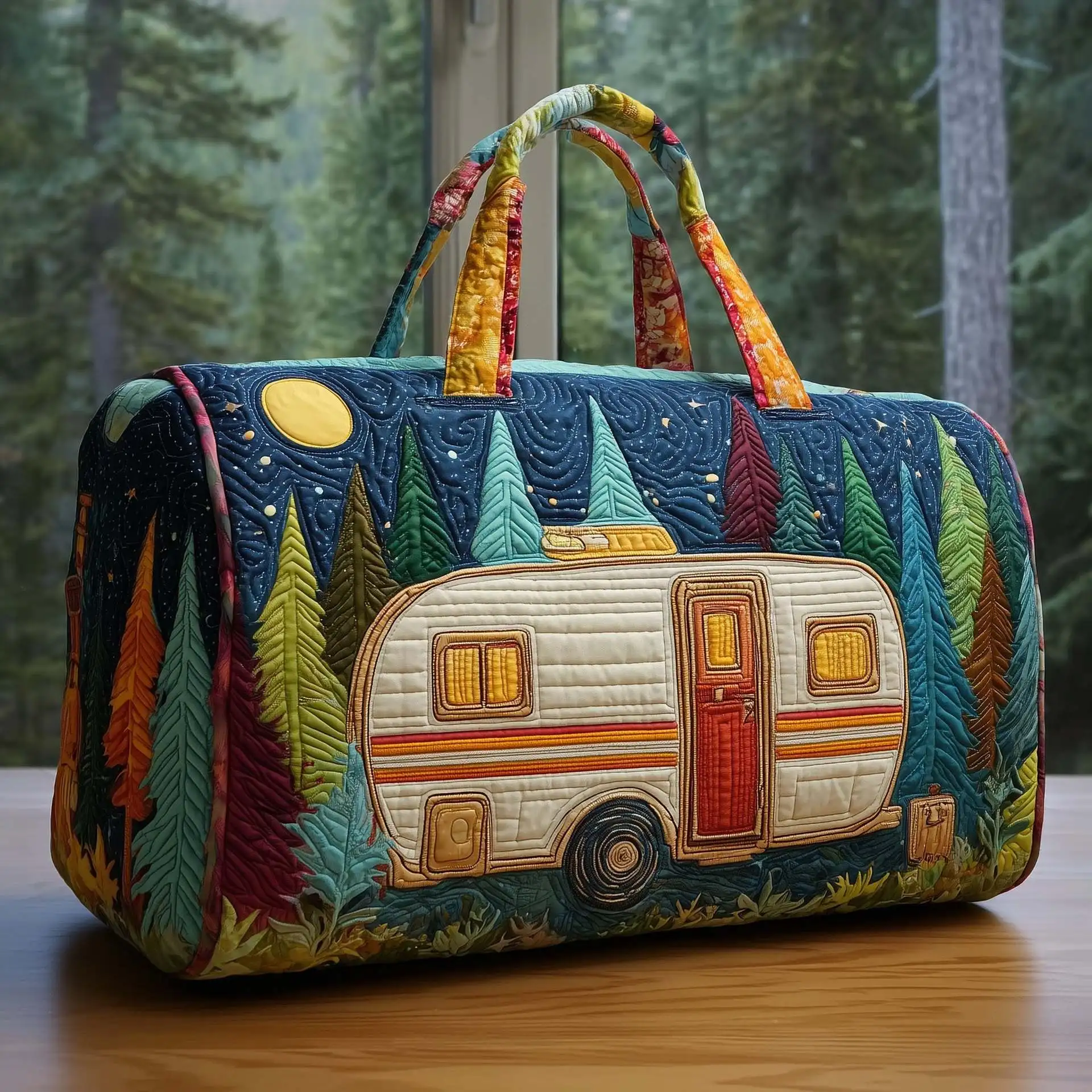 3D Printed Quilted Travel Bags fashion Gifts Hiking Camping Handbag Personalized Tote Bag Beach Sport Bags casual Training Bag