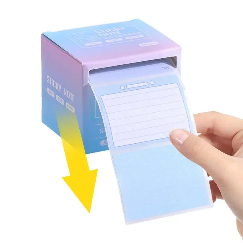 وسادات مذكرات بشريط لاصق صغير للطلاب ، ورق كتابة ، رسم ورسالات ، سحب ، طلاب ، لا بد من الحصول عليها ، أوراق