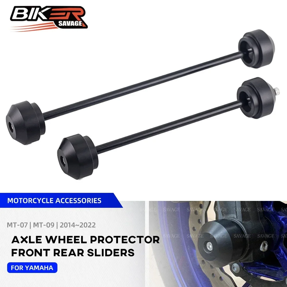 

Front Rear Wheel Axle Sliders Protector For YAMAHA MT07 MT09 FZ07 FZ09 TRACER 700/GT Motorcycle Accessories Falling Protection