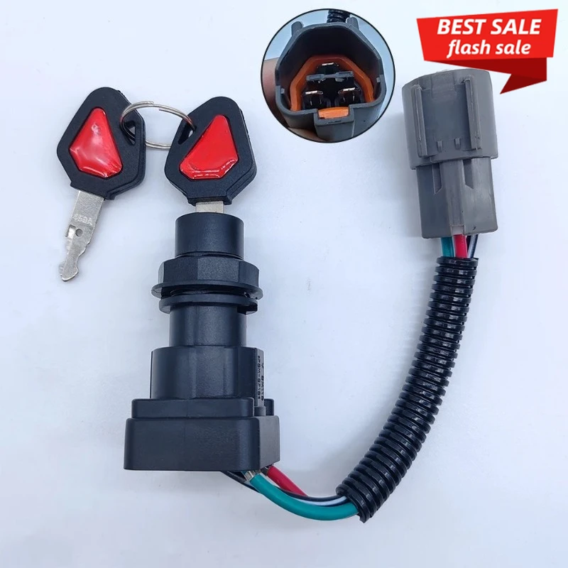 

Стартер зажигания RC461-53962 для Kubota SVL75 SVL75C SVL90 SVL95 KX018 KX057 KX41 U25 U27 U35 RC 46153962